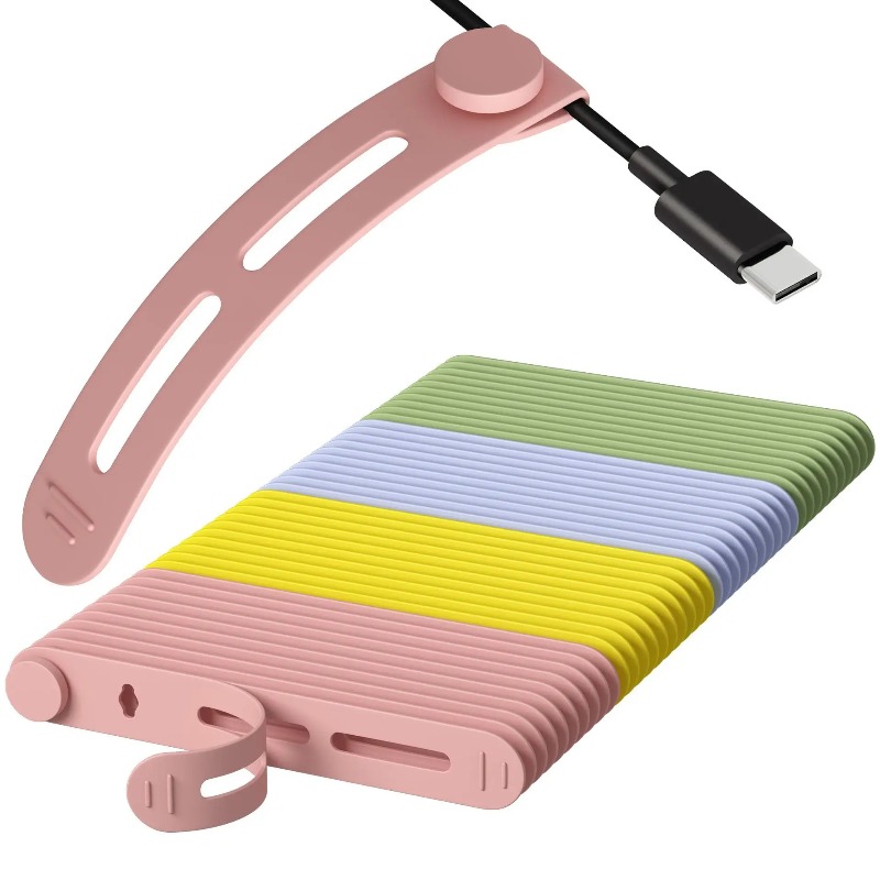 Travel Cable Organizer - 5/10pcs, Portable cable organizer, data cable,
