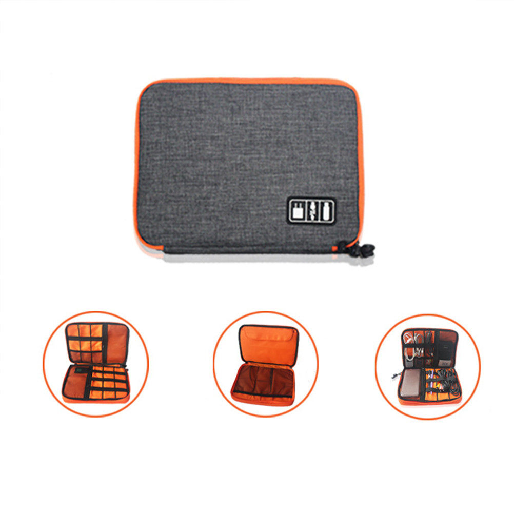 Digital Accessories Storage Ba - Travel Cable Organizer ulasan dan harga