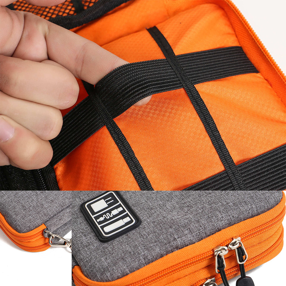 Digital Accessories Storage Ba - Travel Cable Organizer ulasan dan harga
