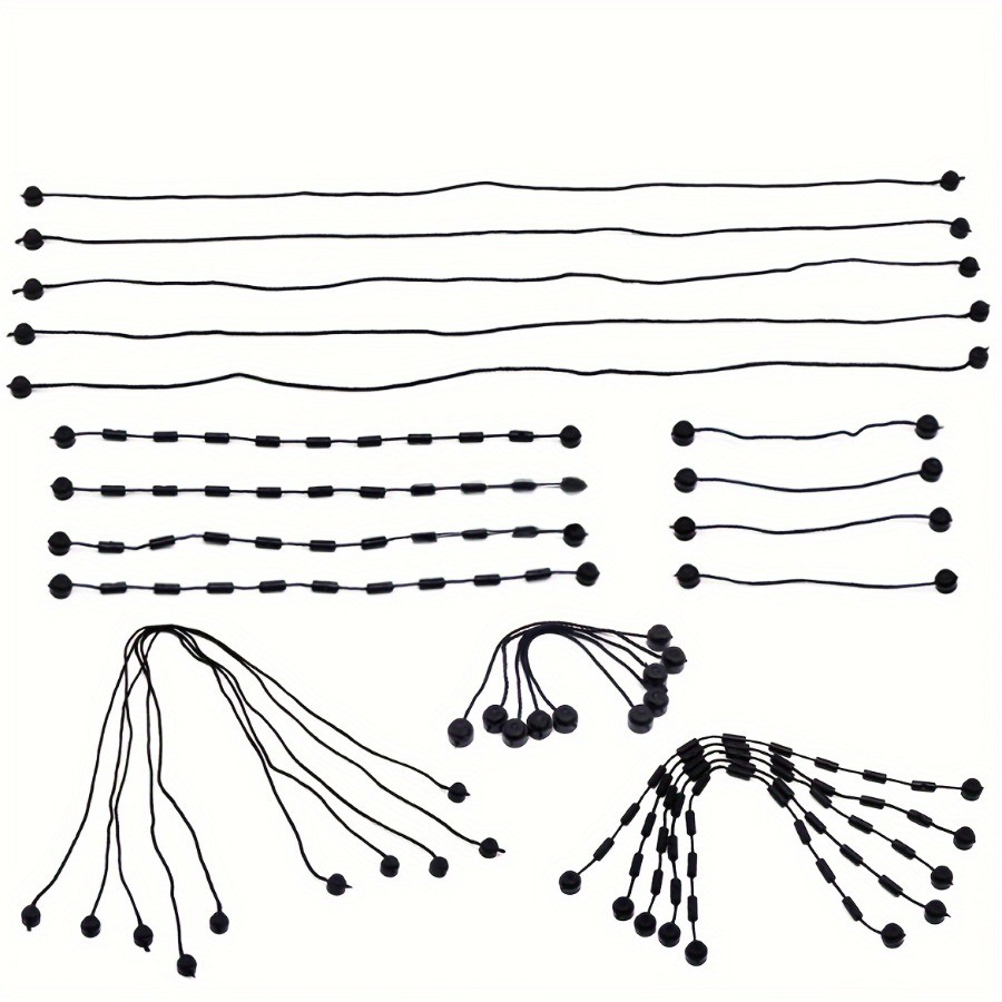 5pcs Black Spider Silk Rope Co - Tech Accessories For Men ulasan dan harga