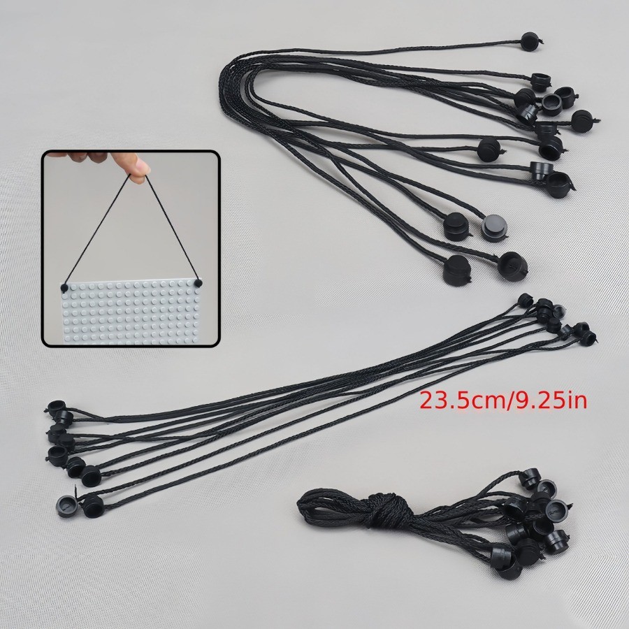 5pcs Black Spider Silk Rope Co - Tech Accessories For Men ulasan dan harga