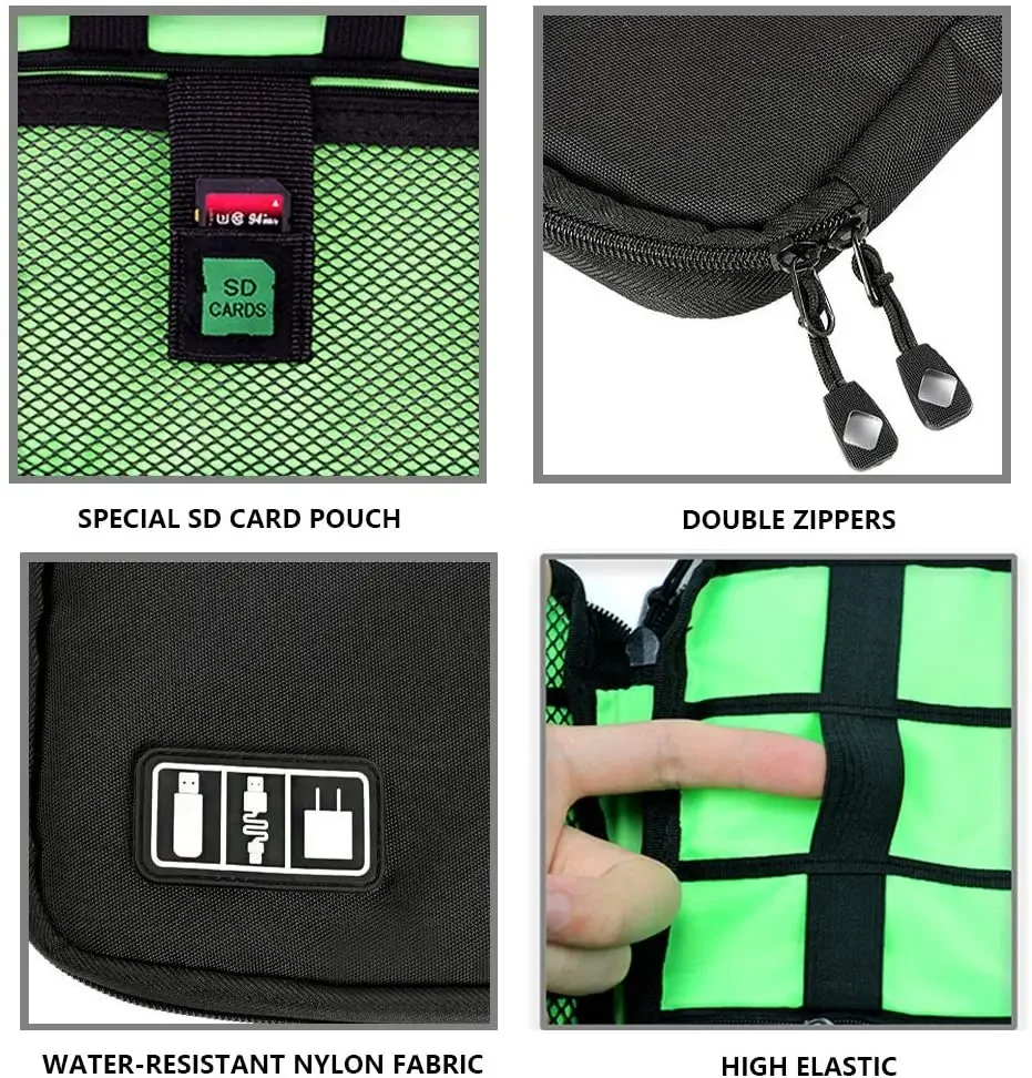 Cable Organizer Storage Bags S - Travel Cable Organizer ulasan dan harga