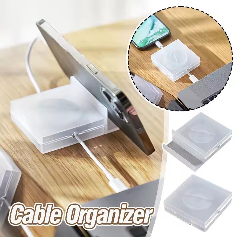 Portable Transparent Cable Org - Travel Cable Organizer ulasan dan harga